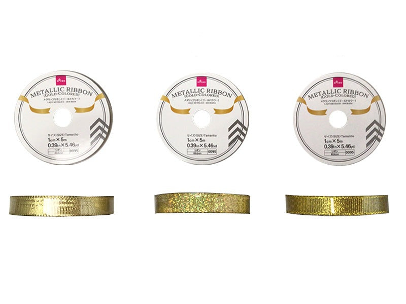 Metallic Ribbon (Gold Color)