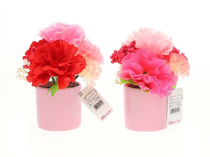 Carnation Arrangement Pot (Noble)