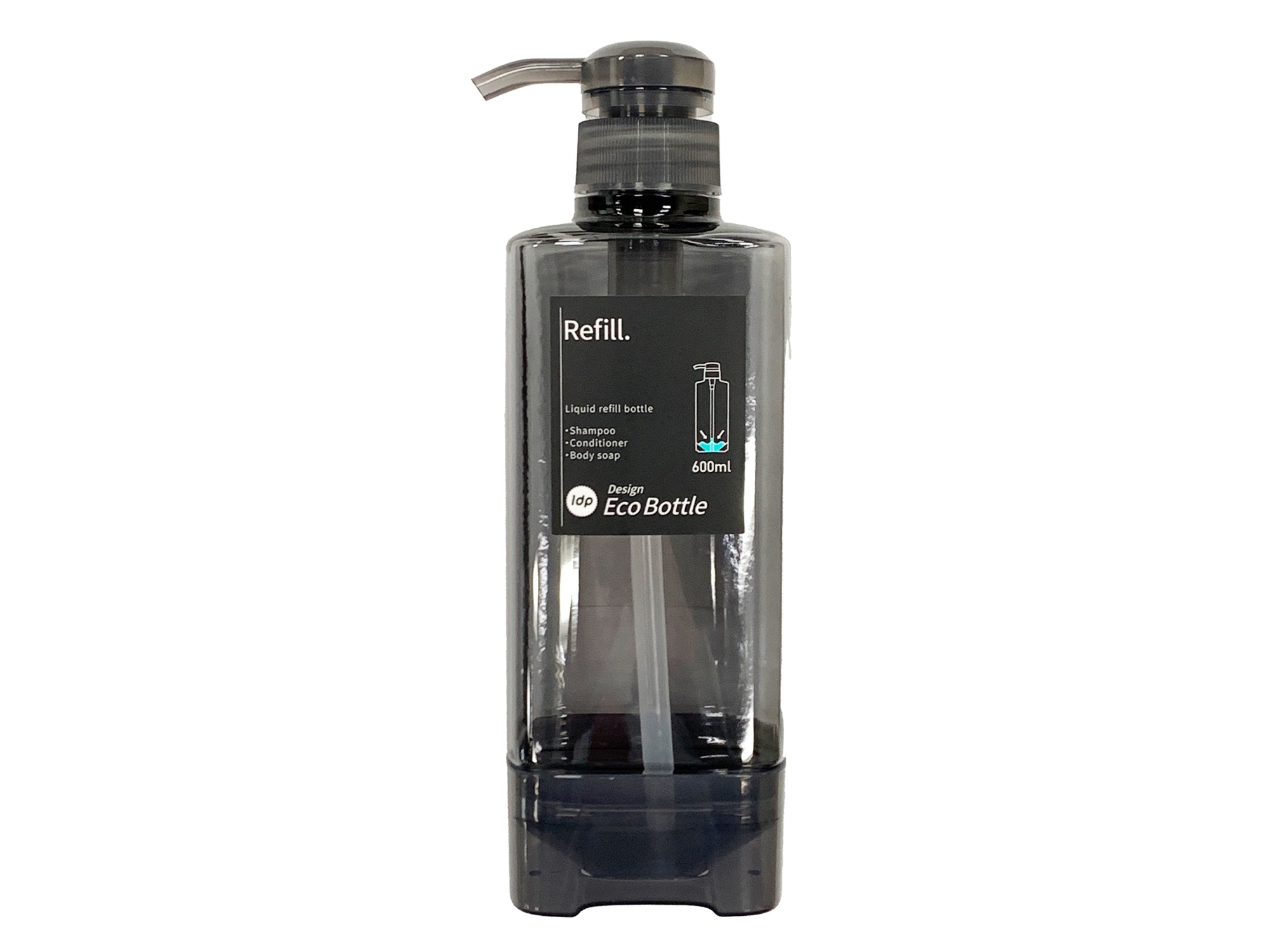 1dp Eco Bottle (Square, Gray)