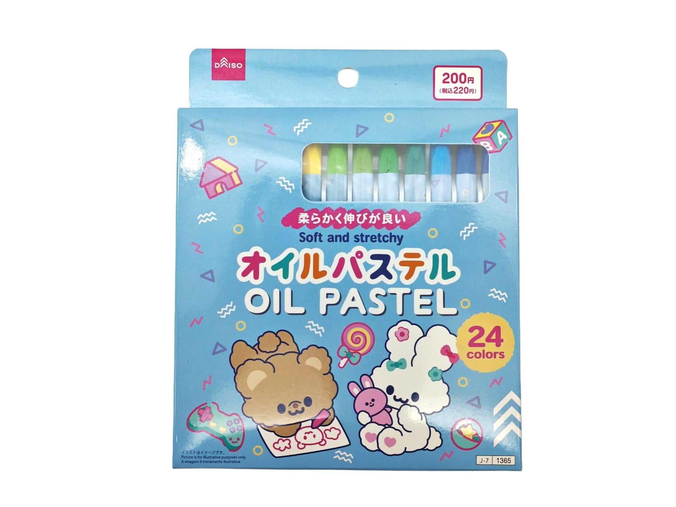 Oil Pastels (24 Colors)