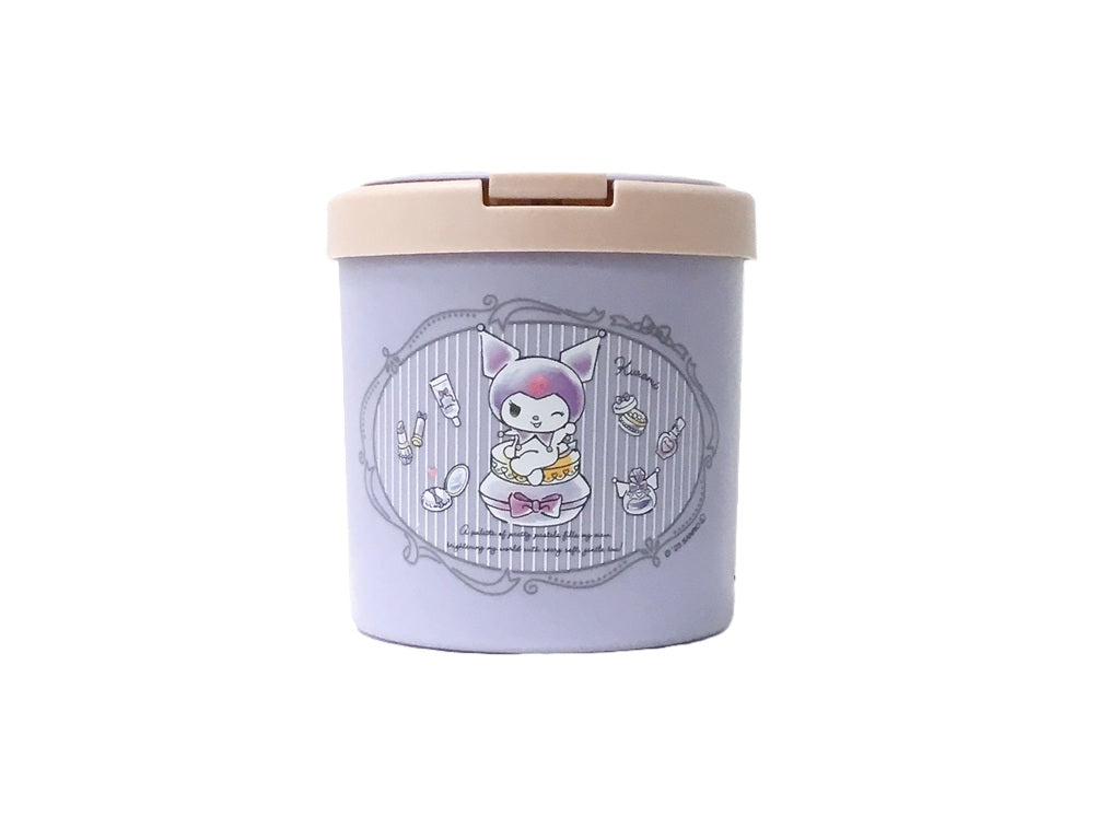 One-Touch Cotton Swab Case (Kuromi, Happy Life)