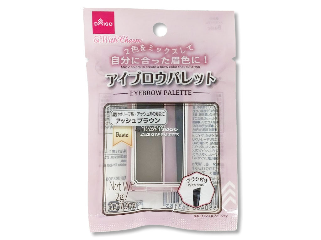 &. With Charm Eyebrow Palette Ash Brown
