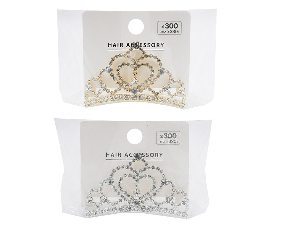 Tiara Comb (Heart)