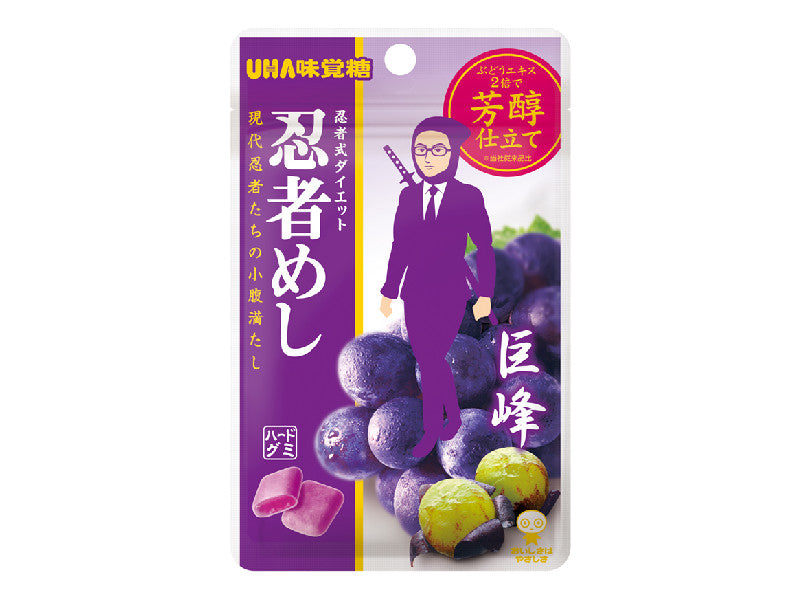 UHA Mikakuto Ninja Food Grape Flavor 20g