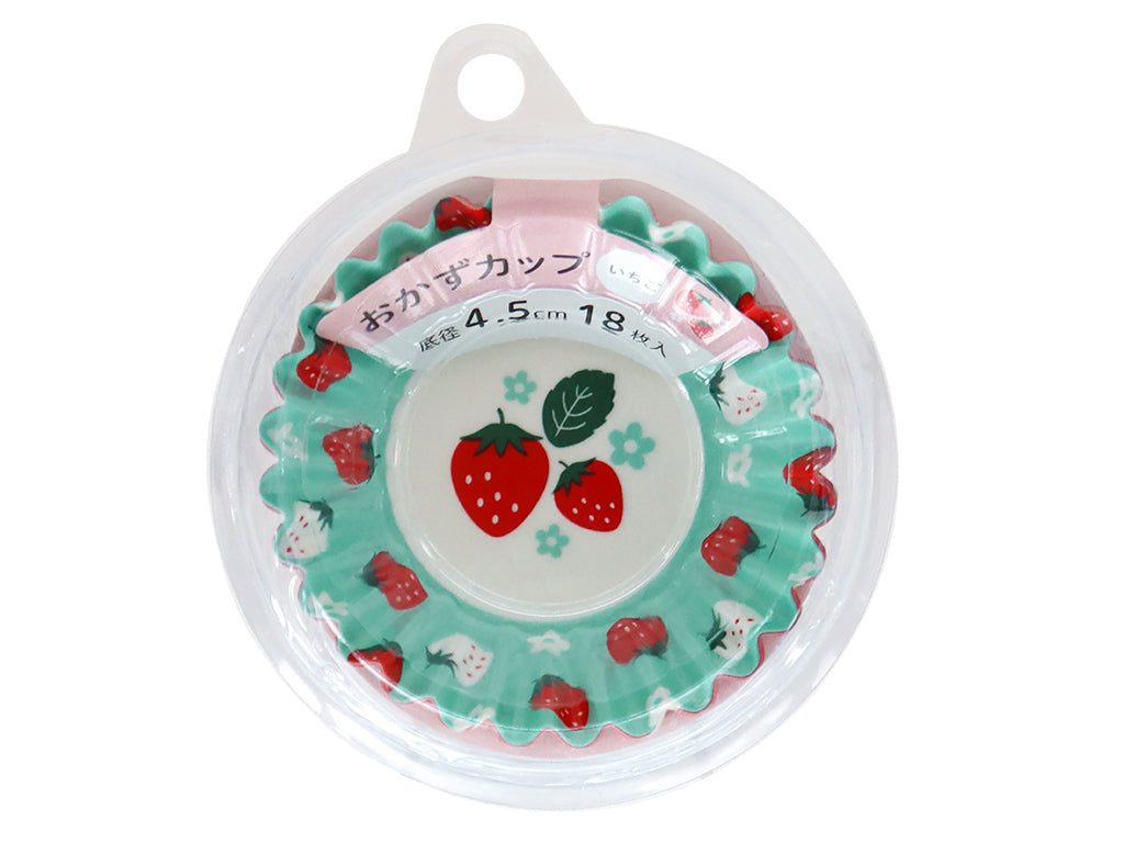 Side Dish Cup (Strawberry, 18 Pieces)