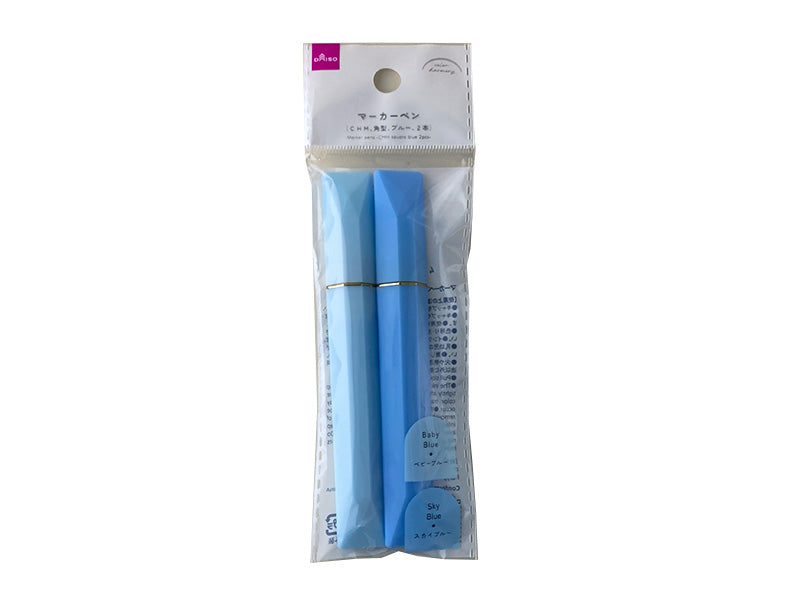 Marker Pen (CHM, Square, Blue, 2 Pieces)