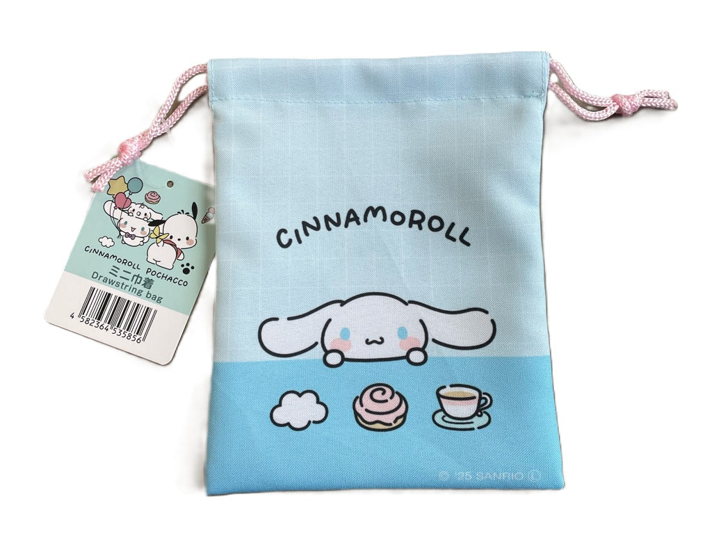 Mini Drawstring Bag - Sanrio Characters - Simple and Relaxed