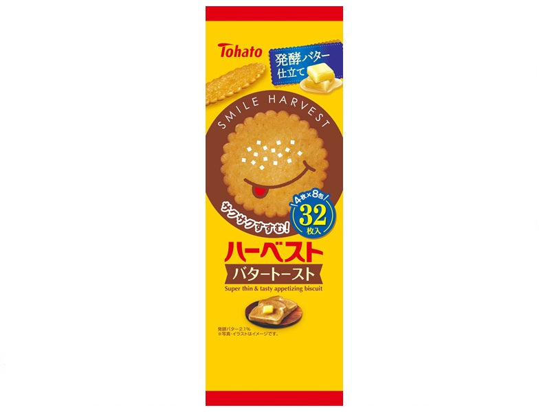 Tohato Harvest Butter Toast 88g