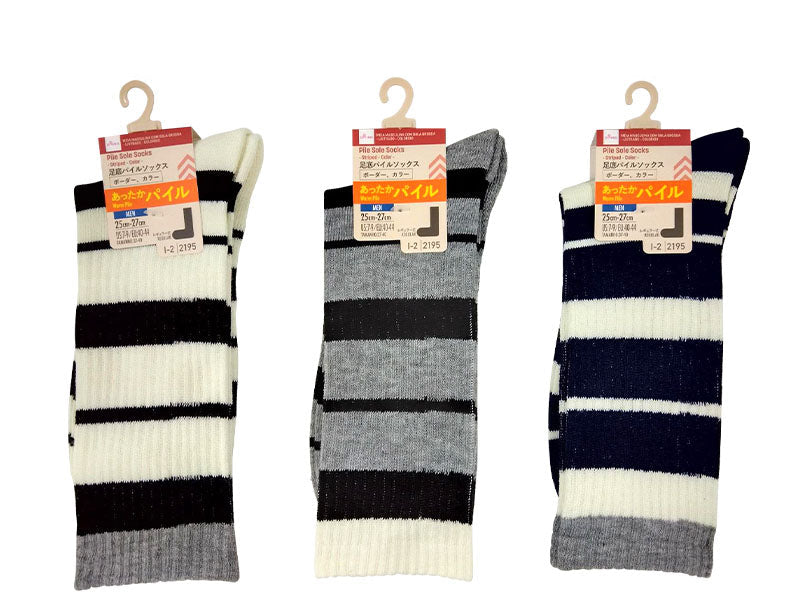 Sole Pile Socks (Men's, Striped, Color)