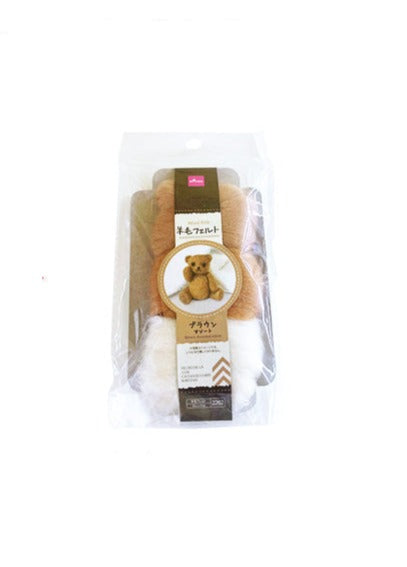 Wool Felt (Brown Assortment)