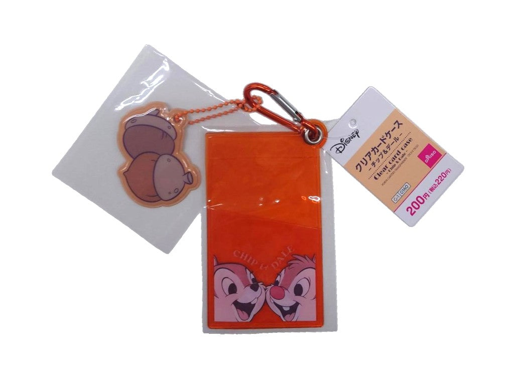 Clear Card Case (Chip & Dale)
