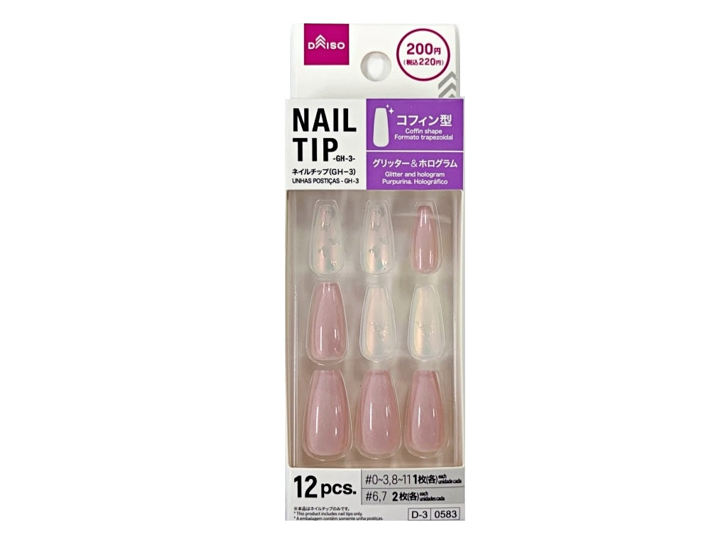 Nail Tips (GH-3, 12 Pieces)