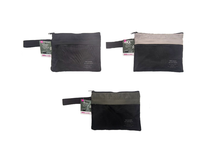 Padded Mesh Flat Pouch