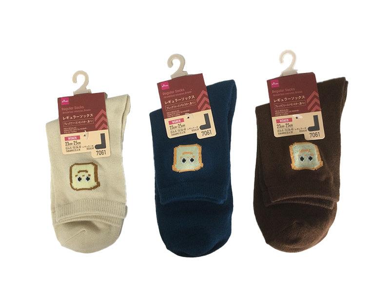 Regular Socks (Breakfast Monster, Bread)