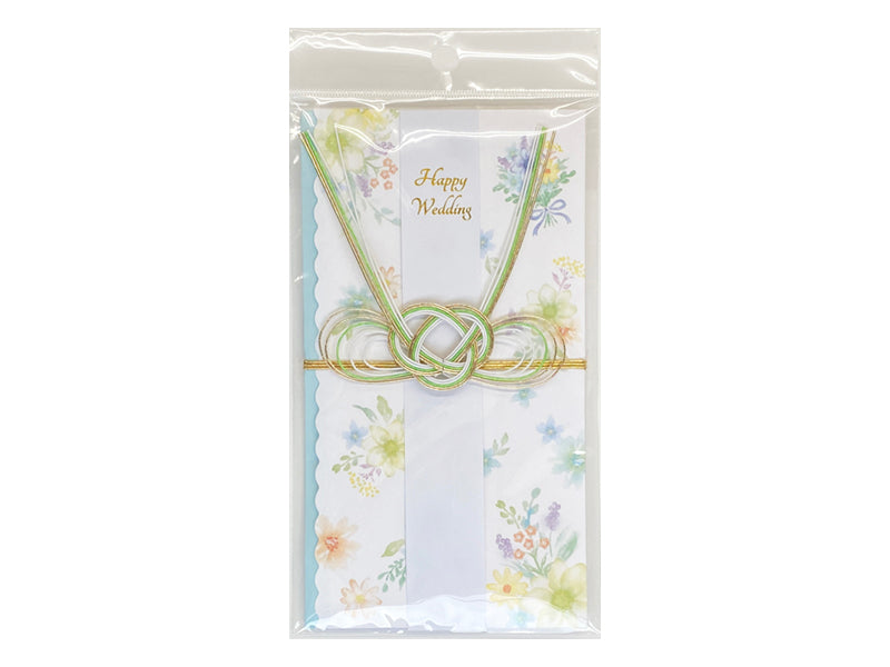 Western Style Envelope (Blue Bouquet)