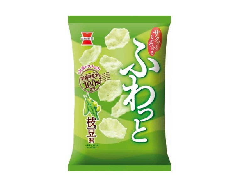 Fluffy Edamame Snack