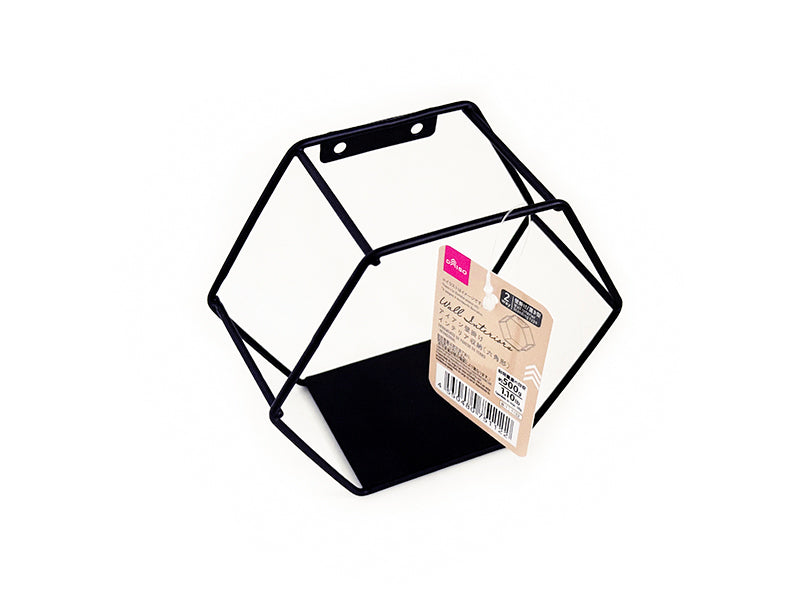 Iron Wall-Mounted Interior Storage (Hexagonal)