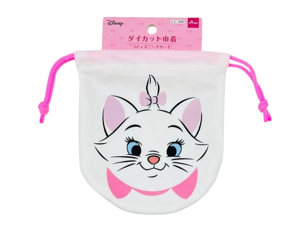 Drawstring Pouch, Die-Cut (Disney Marie)