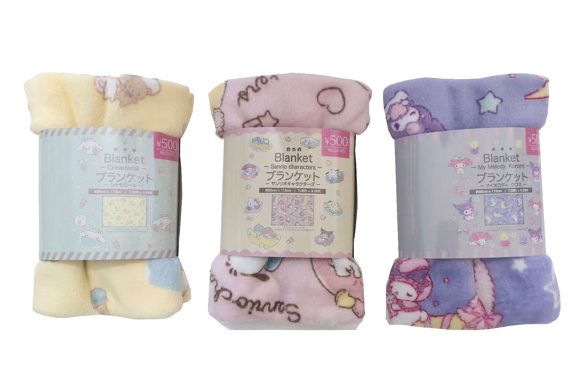 Blanket (Cinnamoroll, My Melody, Kuromi, Sanrio Characters)