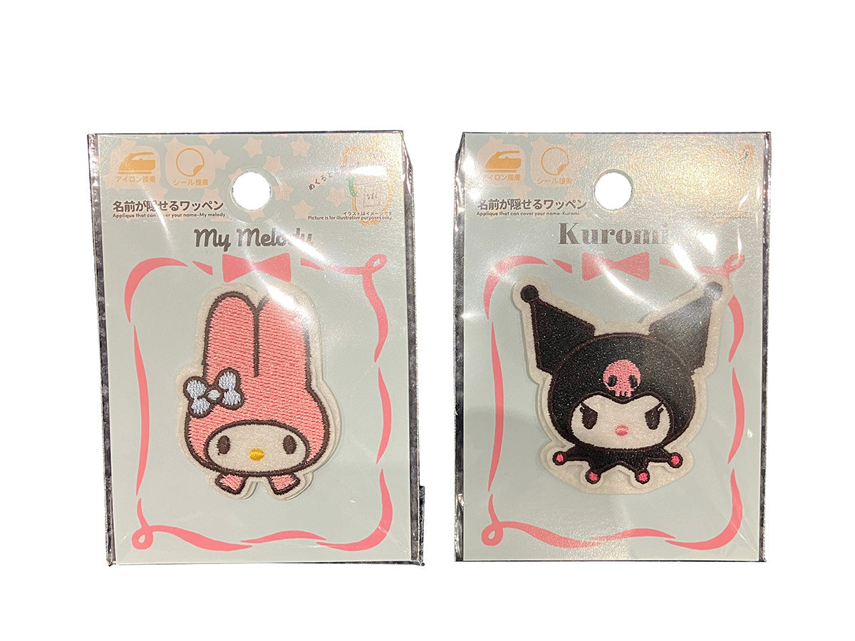 Name Concealing Patch (My Melody, Kuromi)