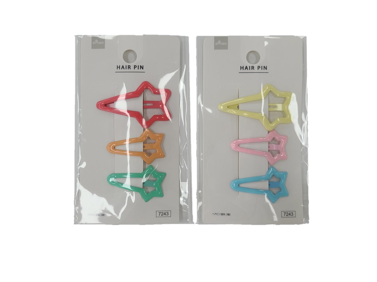 Star Hair Pins (3 pieces)