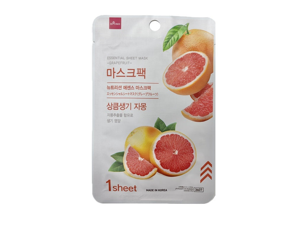 Essential Sheet Mask (Grapefruit)