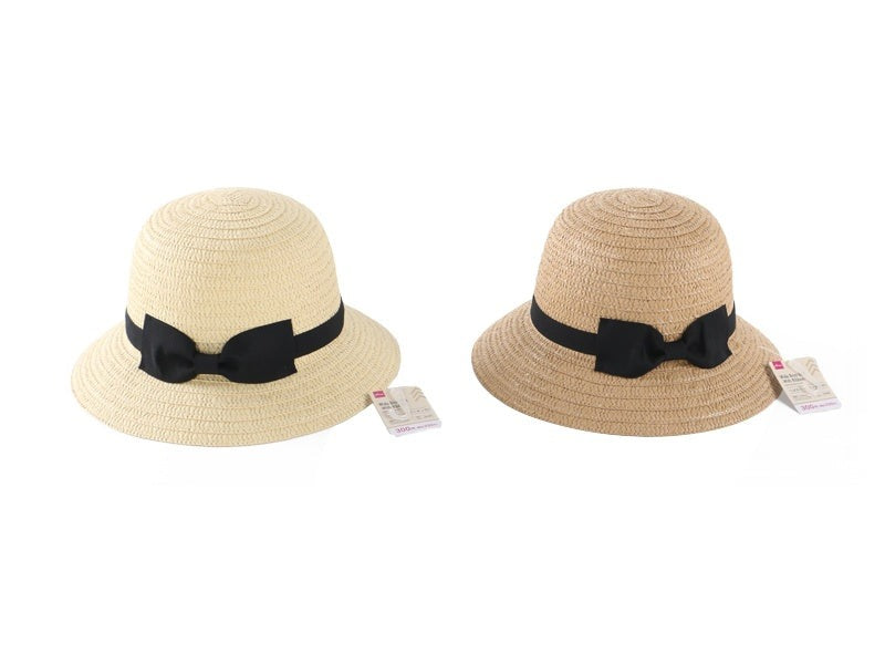 Wide Brim Hat (With Ribbon)