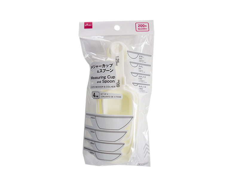 Measuring Cups & Spoons (Set of 4)