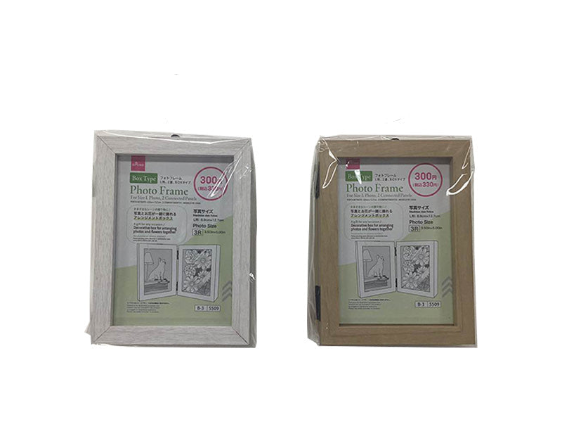 Photo Frame (L Size, Double, Box Type)