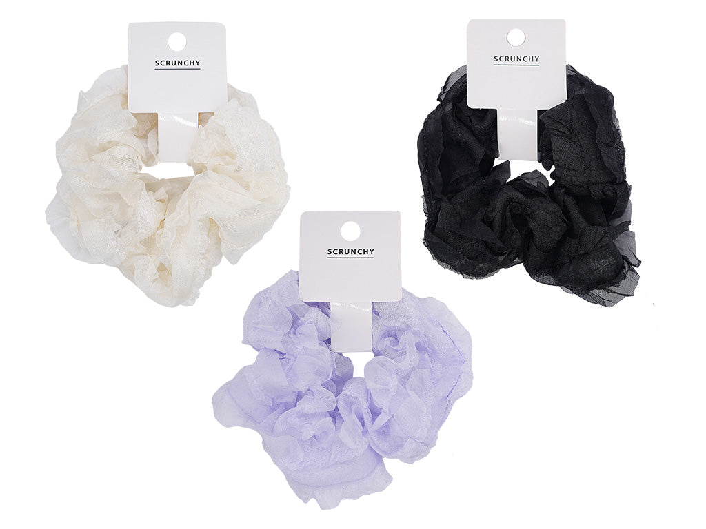 Frill Scrunchie (Chiffon)