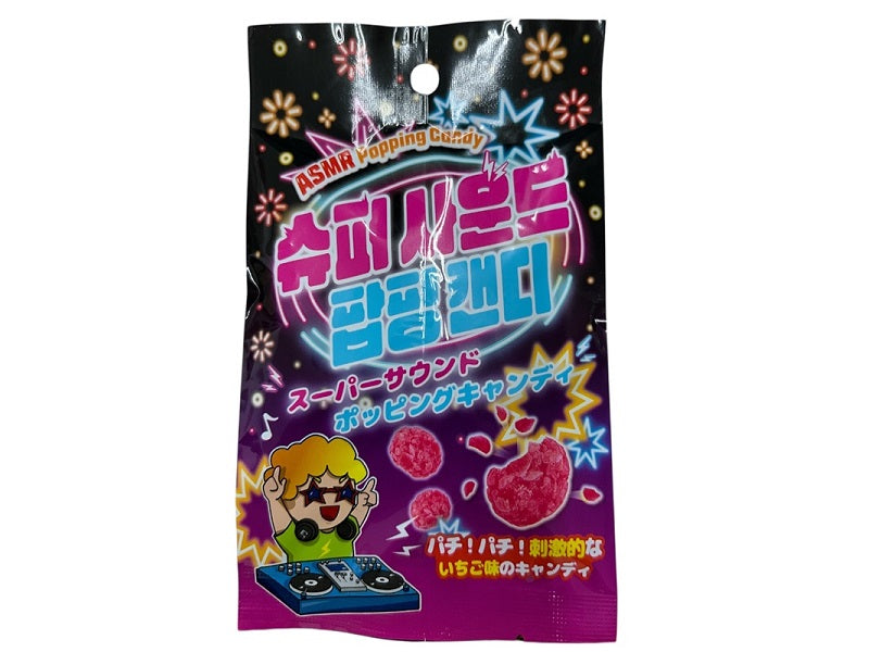 Best Bros Super Sound Popping Candy Strawberry Flavor 10g