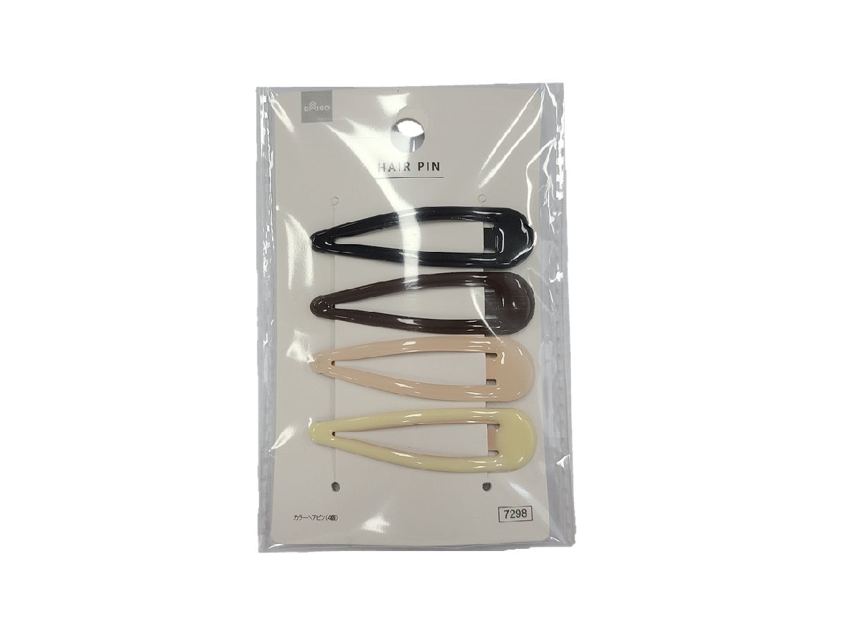 Color Hair Pins (4 Pieces)