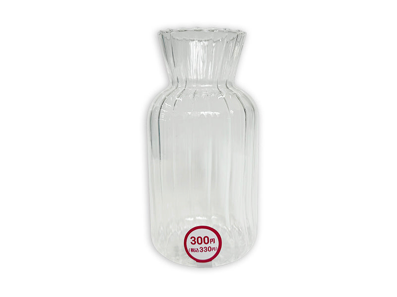 Glass Flower Vase (F)