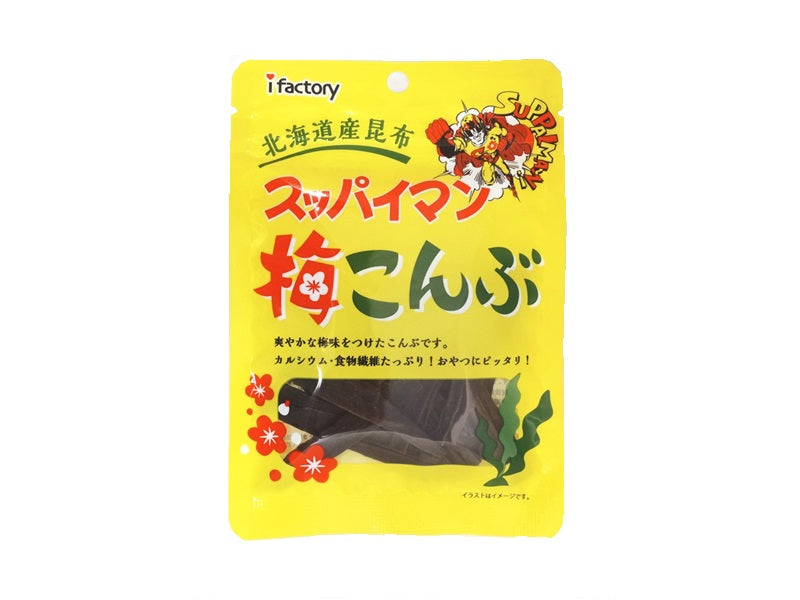 Inaba Peanuts Sour Plum Kombu 6g