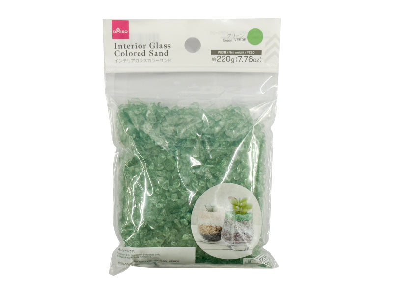 Interior Glass Color Sand (Green)