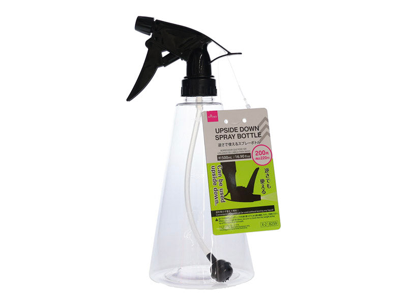 Upside Down Spray Bottle