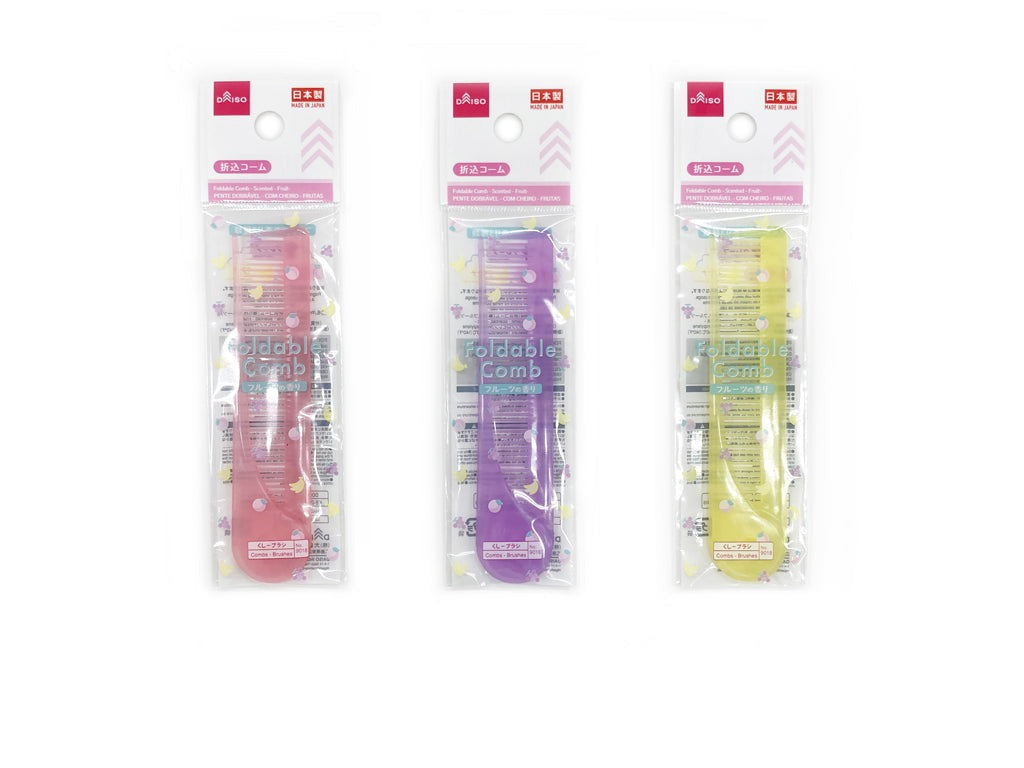 Foldable Comb (Scented, Fruit)