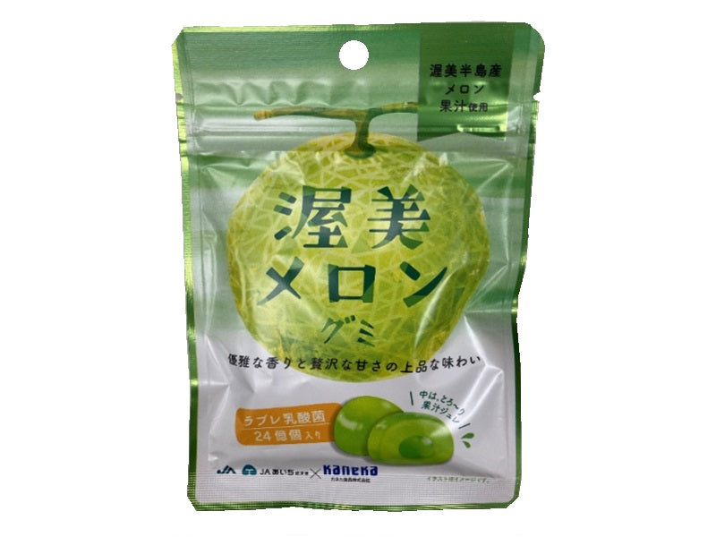 Kaneka JA Atsumi Melon Gummies with Lactic Acid Bacteria 40g