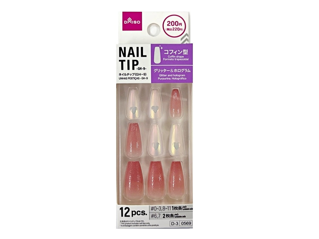 Nail Tips (GH-9, 12 Pieces)
