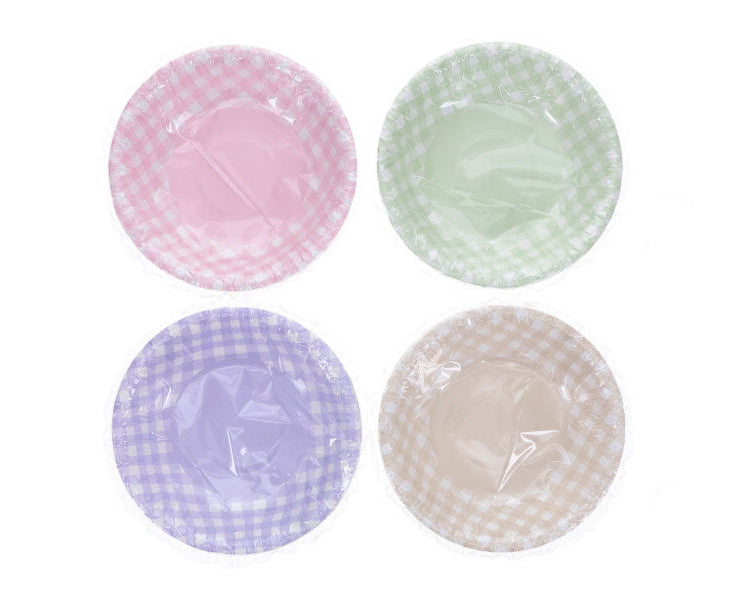 Paper Bowl (Check, 8 Pieces)