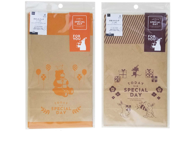 Gazette Bag (Kids, 4 Pieces, with Stickers)