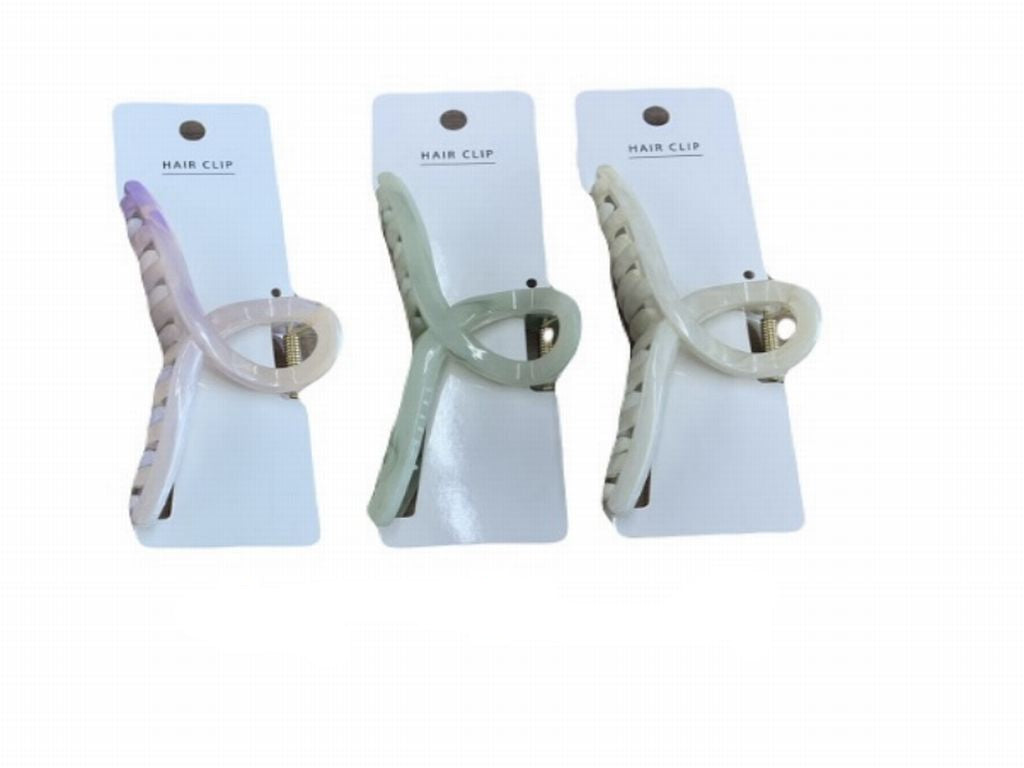 Marble Loop Bun Clip