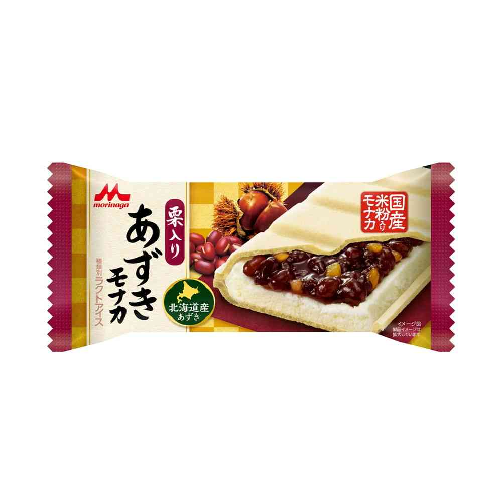 Morinaga Milk Industry Chestnut Azuki Monaka 120ml x 24 pieces