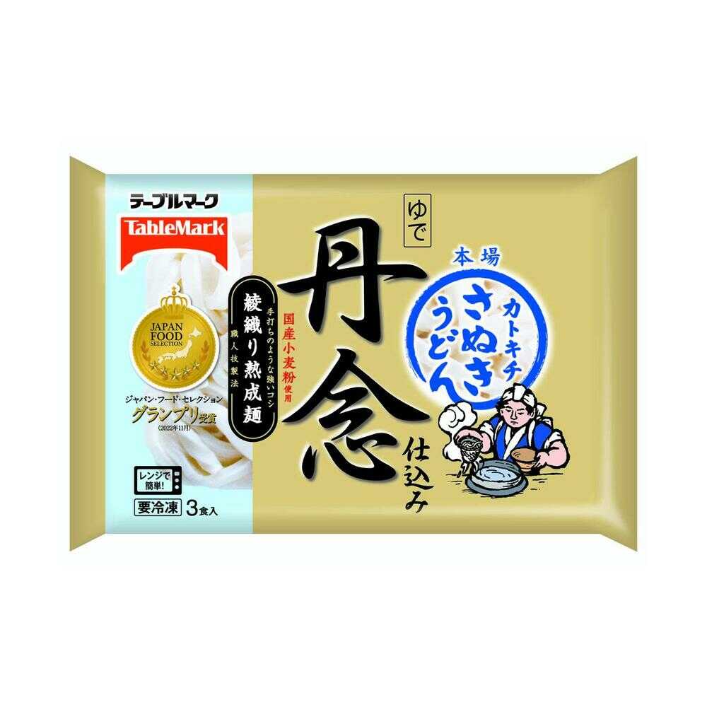 [Frozen] TableMark Authentic Sanuki Udon 3 Servings 540g x 12