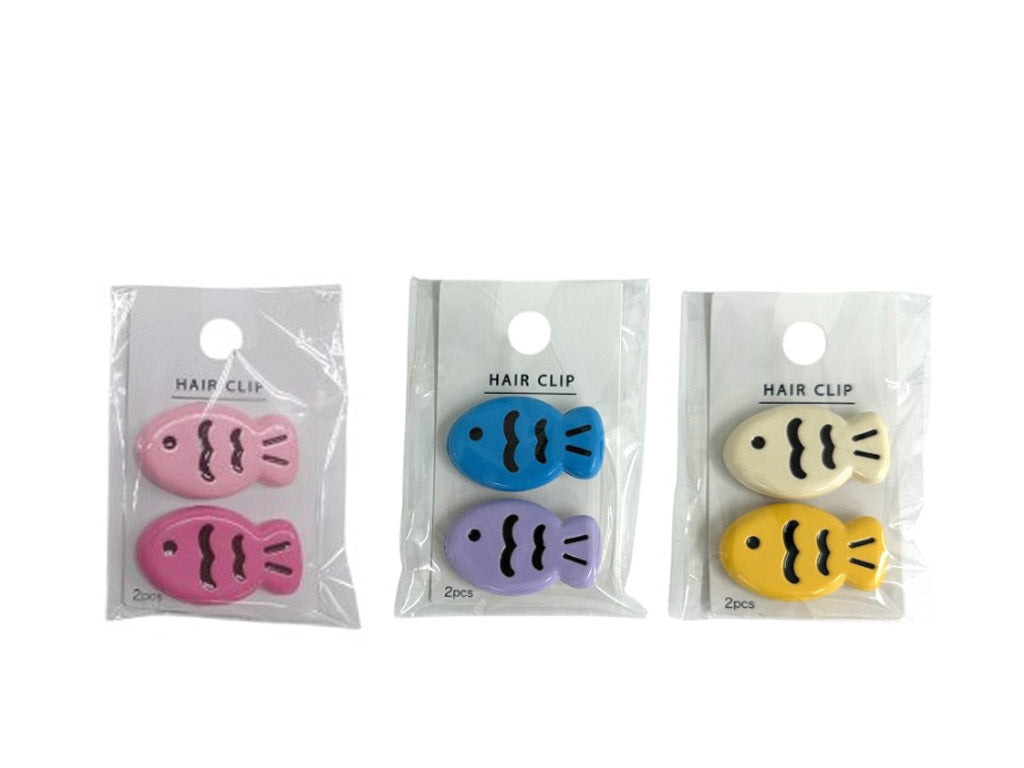 Hair Clip (Fish, 2 Pieces)