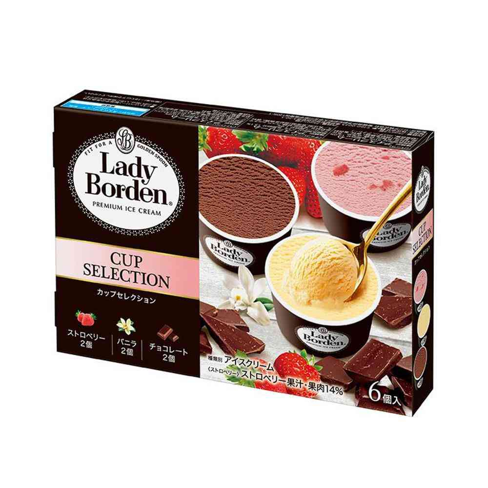 Lotte Lady Borden Multi Cup Selection 450ml x 10 boxes