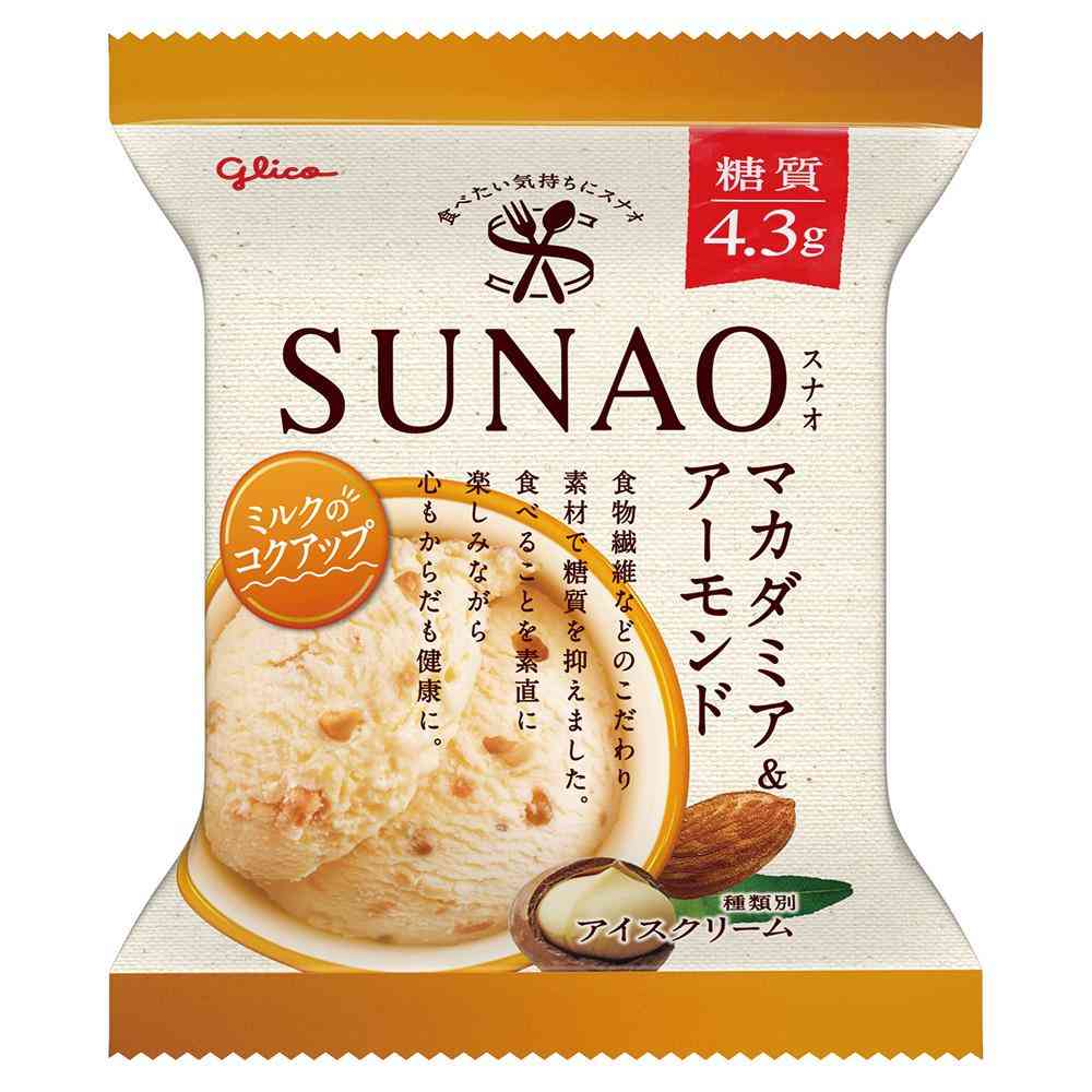 Ezaki Glico SUNAO Macadamia & Almond 120ml x 36