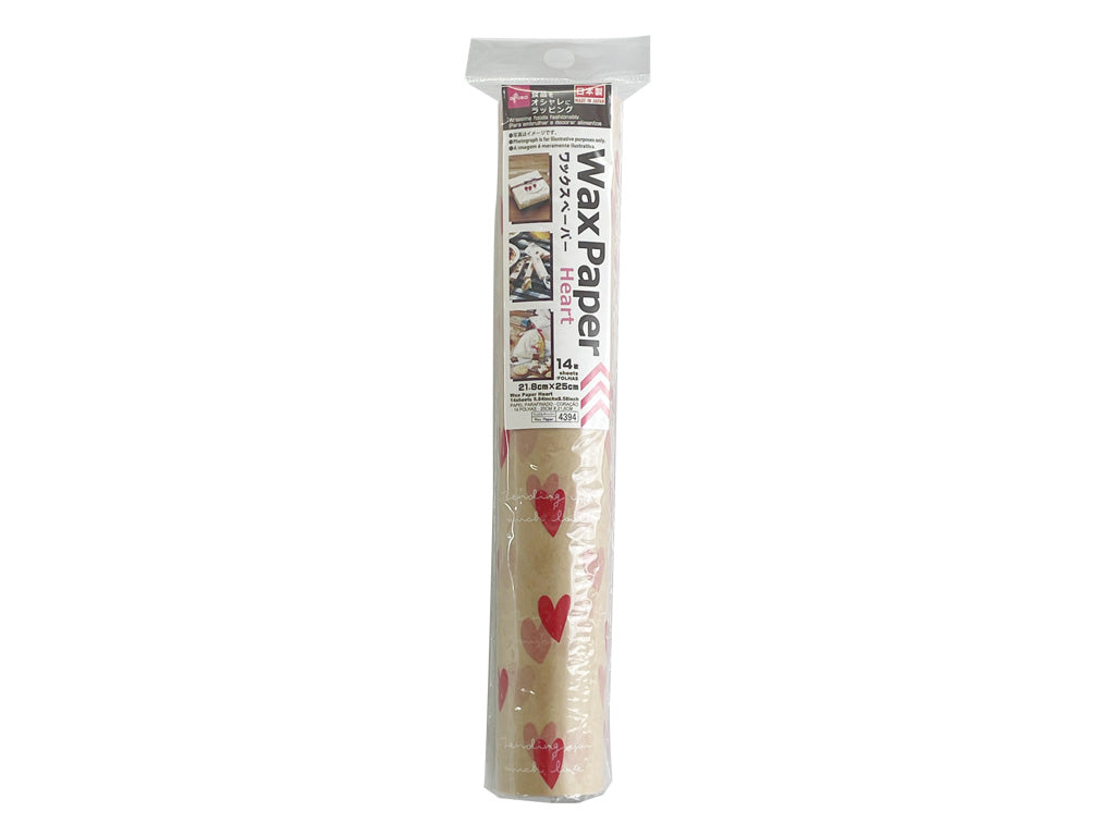 Wax Paper (Heart, 14 Sheets)