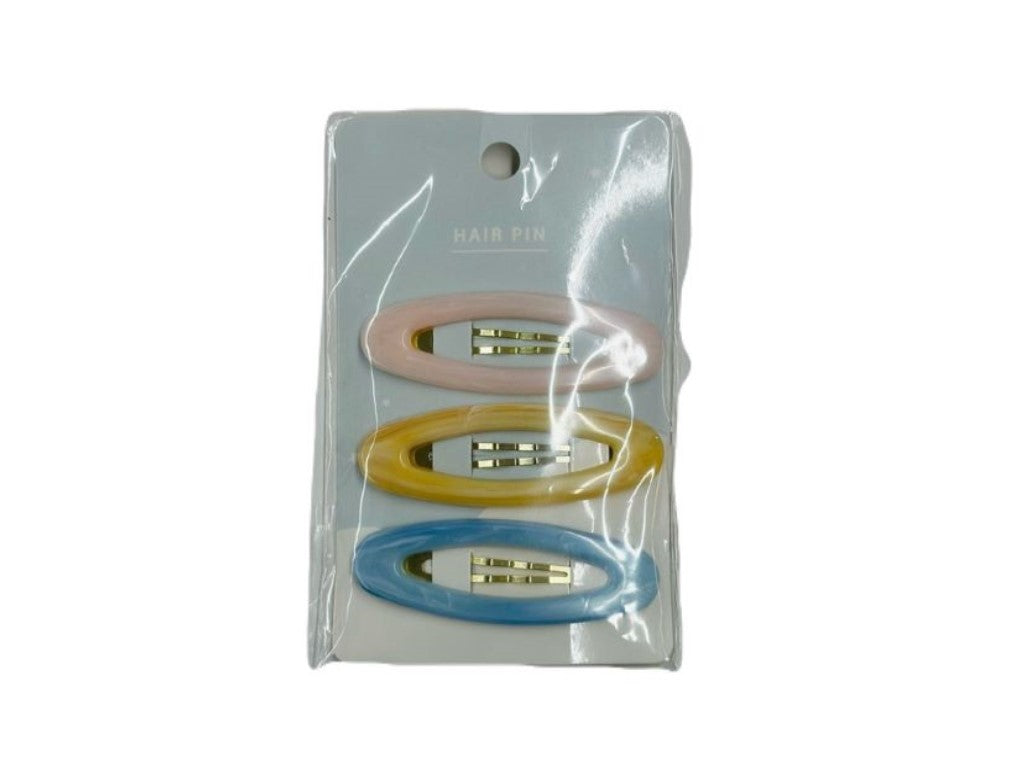 Marble Oval Pins 3P Simple