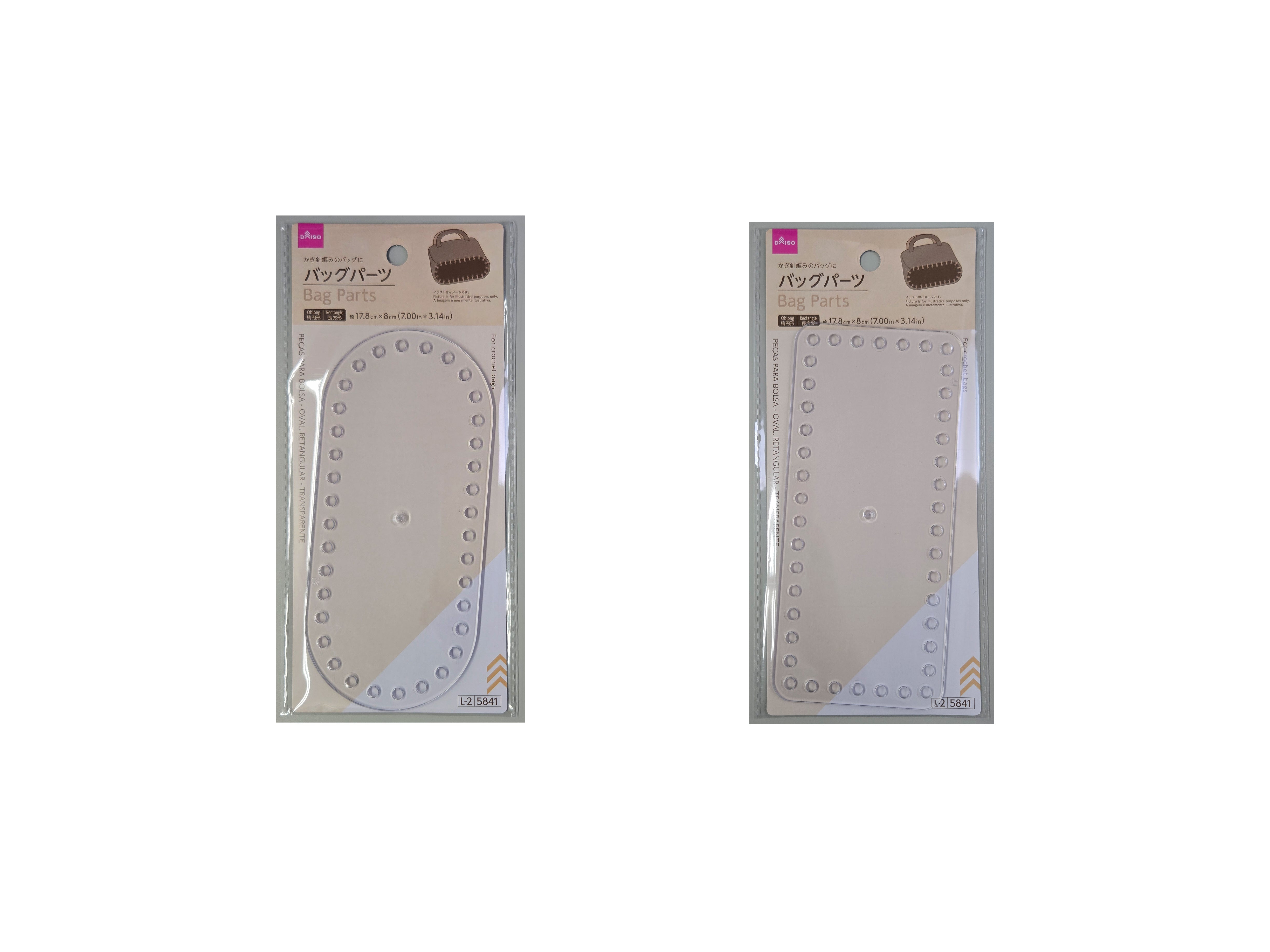 Bag Parts (Oval, Rectangle, Clear)